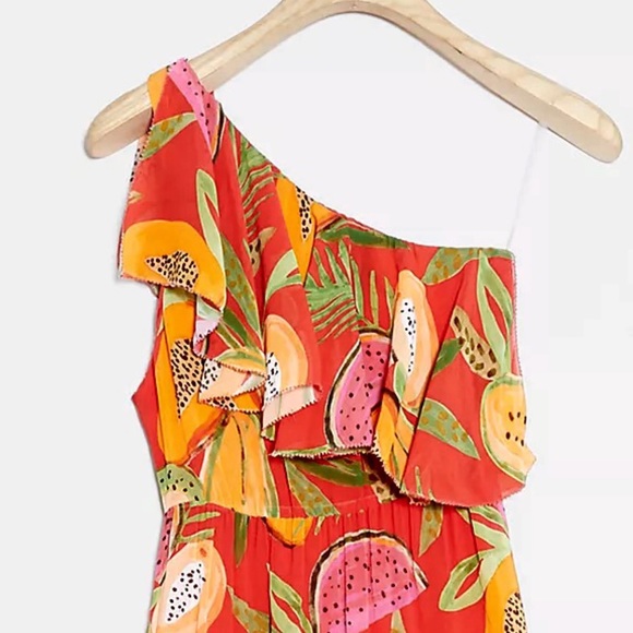 Anthropologie Farm Rio Papayas Maxi Dress - Picture 7 of 10